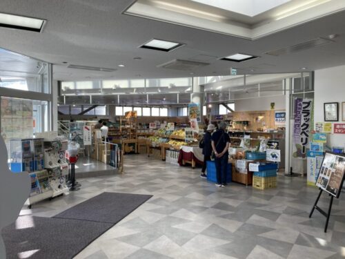 道の駅南ふらのの内観