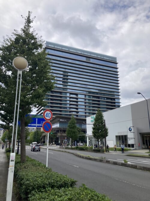 ウェスティンホテル新横浜の外観
