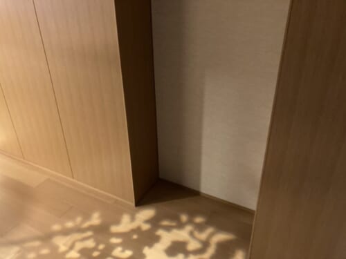 ウェスティンホテル新横浜のエグゼクティブスイートの入り口