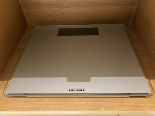 ウェスティンホテル新横浜のエグゼクティブスイートの体重計
