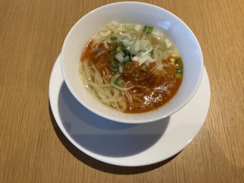 ウェスティンホテル新横浜のパシフィック・テーブル（朝食モーニング）の担々麺